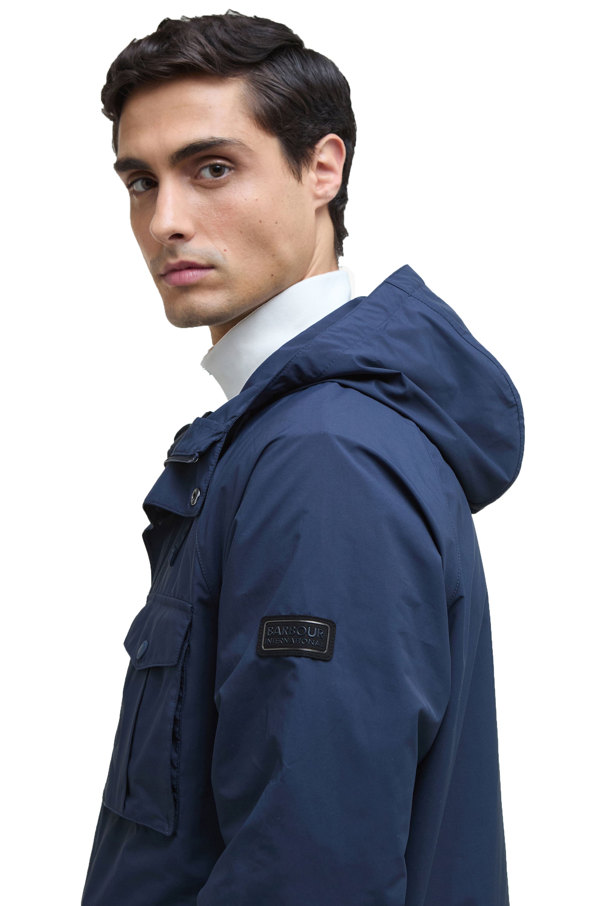 Barbour International Ashkirk Showerproof Jacket Navy – Michael