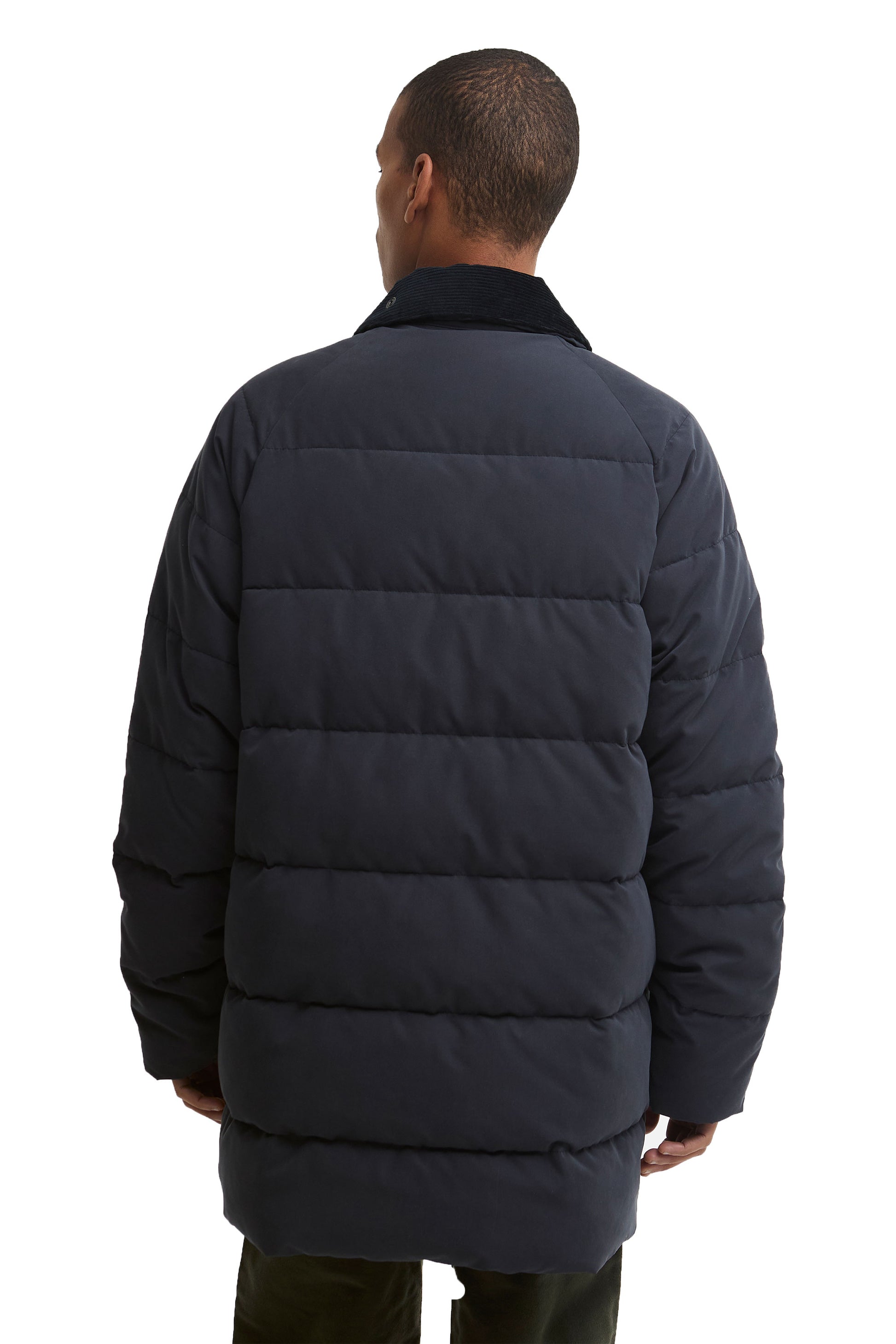 BARBOUR BEAUFORT PUFFER JACKET DARK NAVY Barbour Michael Stewart Menswear  Jackets