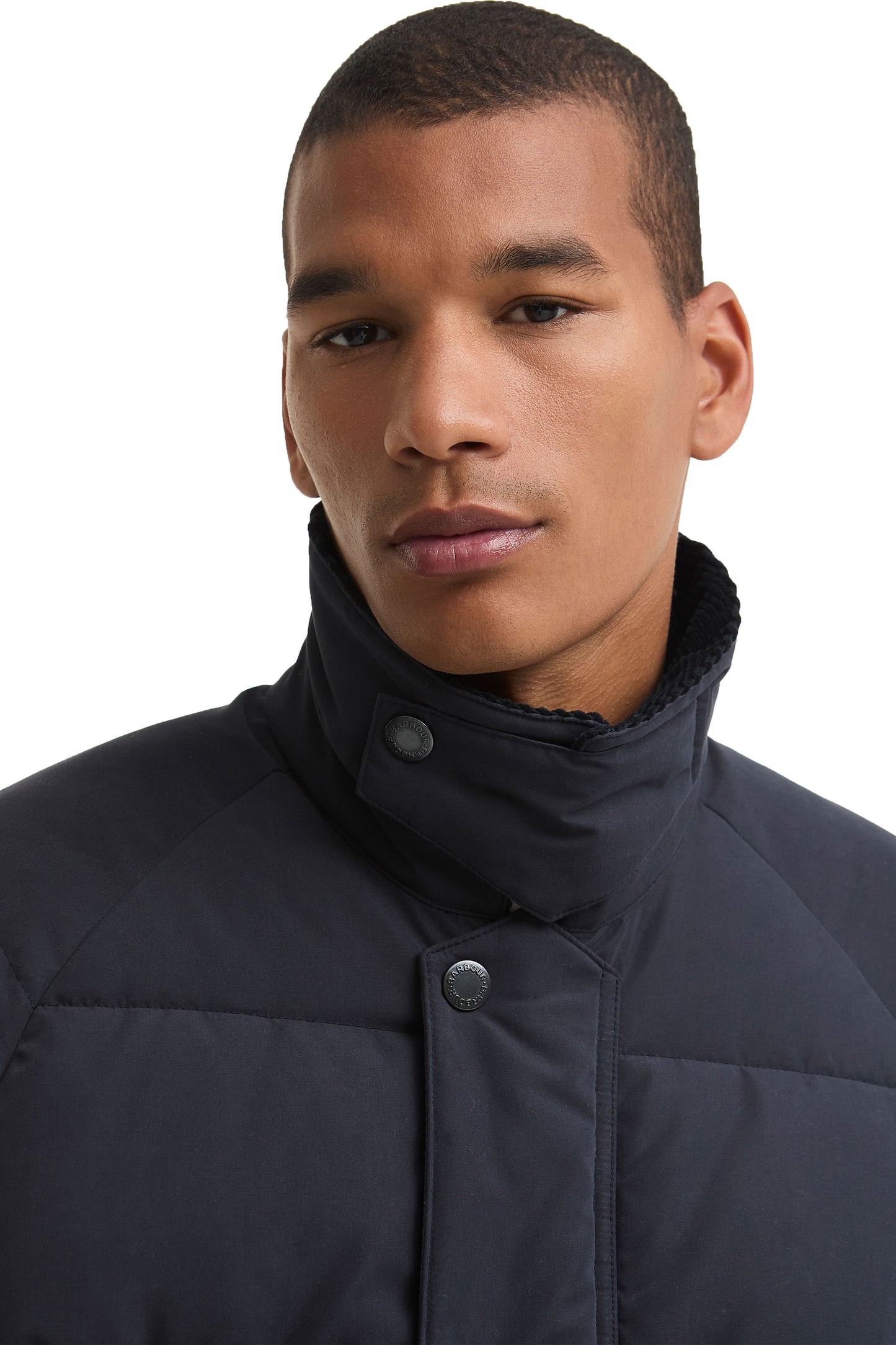 BARBOUR BEAUFORT PUFFER JACKET DARK NAVY Barbour Michael Stewart Menswear  Jackets