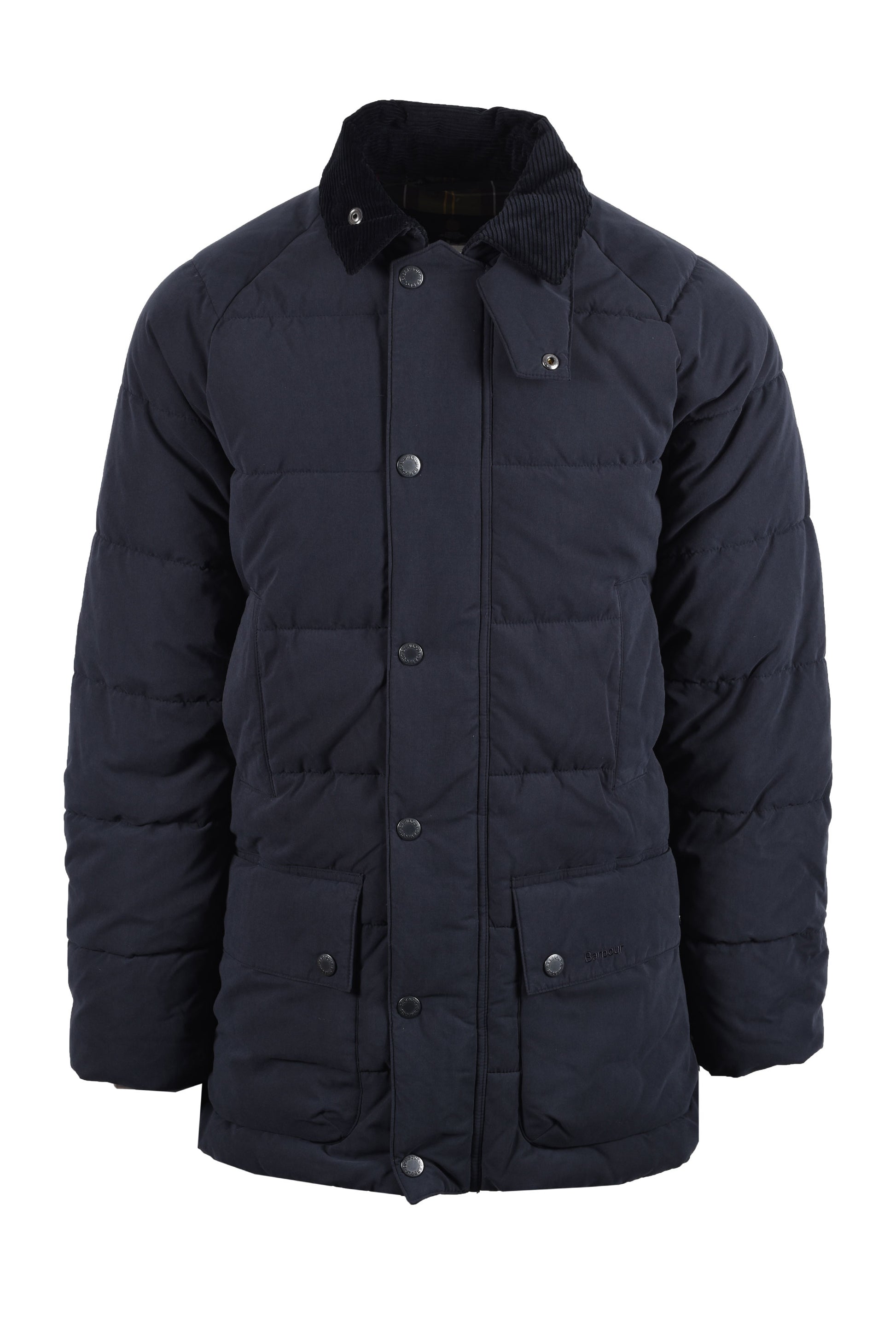 BARBOUR BEAUFORT PUFFER JACKET DARK NAVY Barbour Michael Stewart Menswear  Jackets
