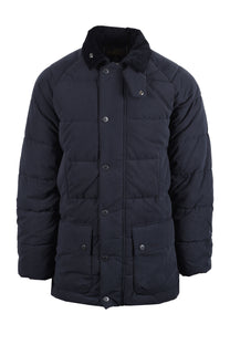 BARBOUR BEAUFORT PUFFER JACKET DARK NAVY Barbour Michael Stewart Menswear  Jackets