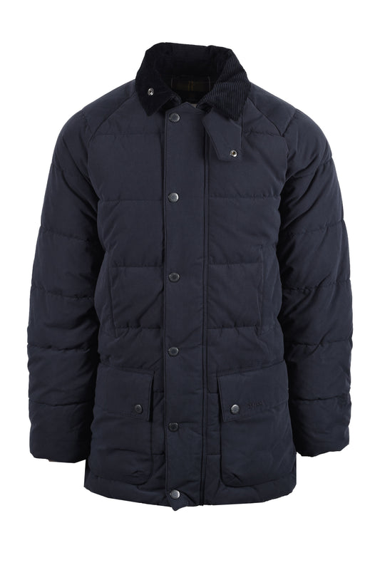 BARBOUR BEAUFORT PUFFER JACKET DARK NAVY Barbour Michael Stewart Menswear  Jackets