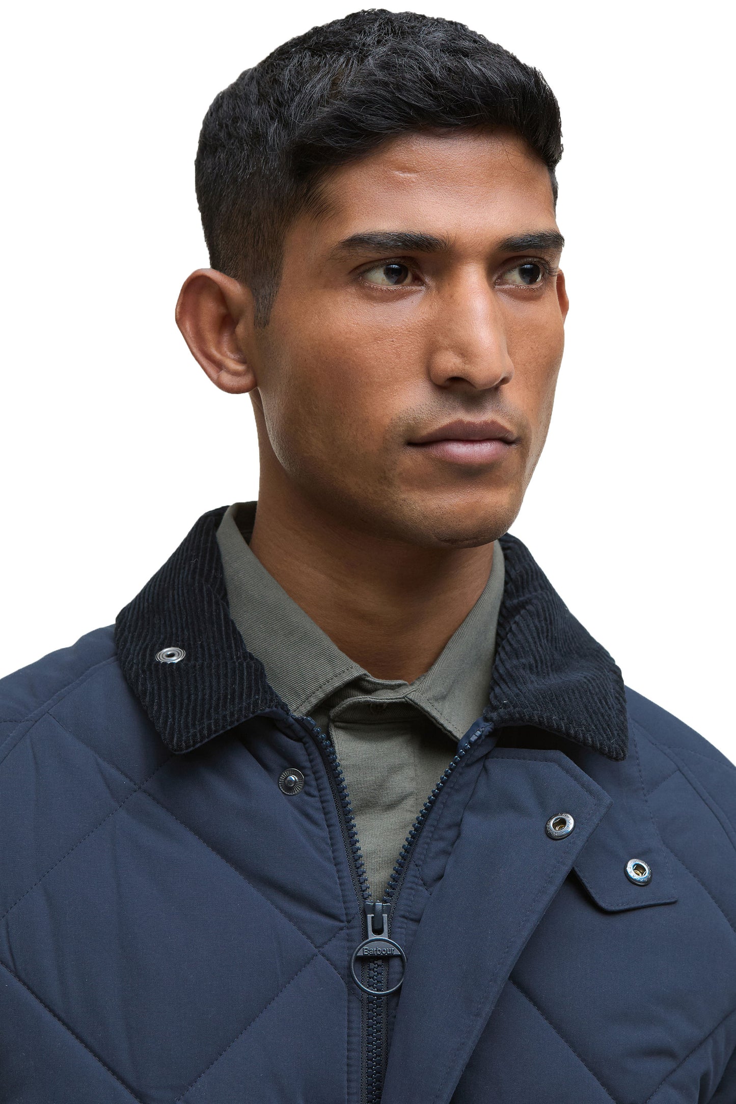 BARBOUR BEDALE QUILTED JACKET NAVY
