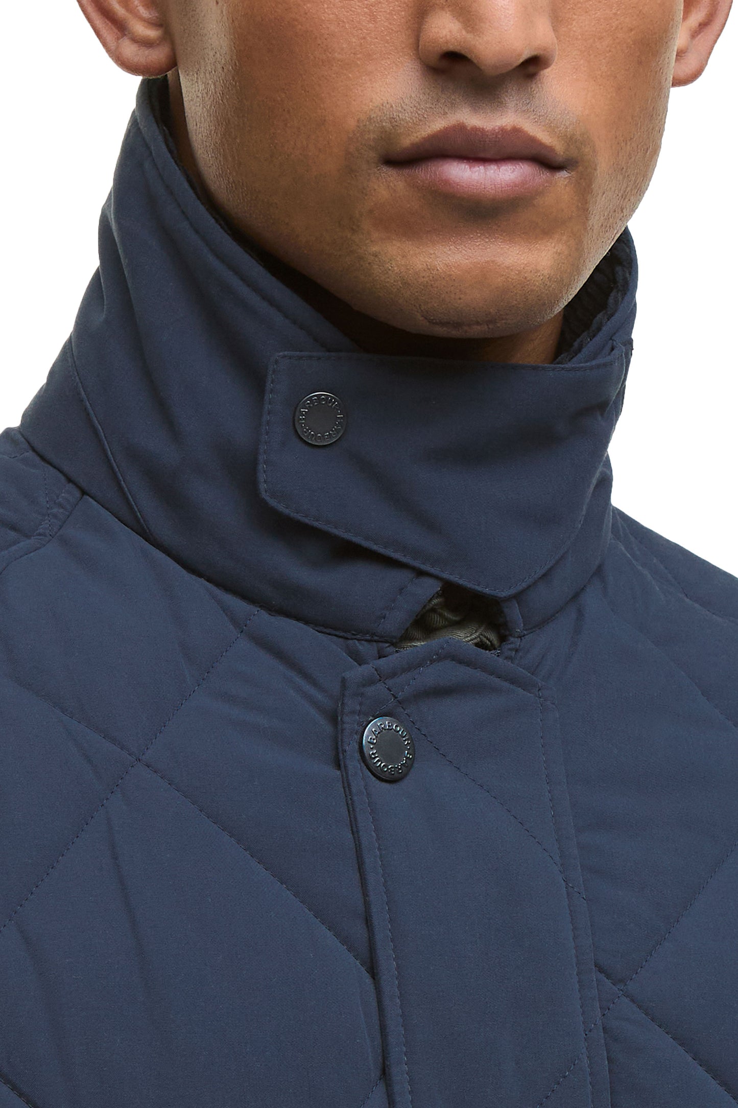 BARBOUR BEDALE QUILTED JACKET NAVY