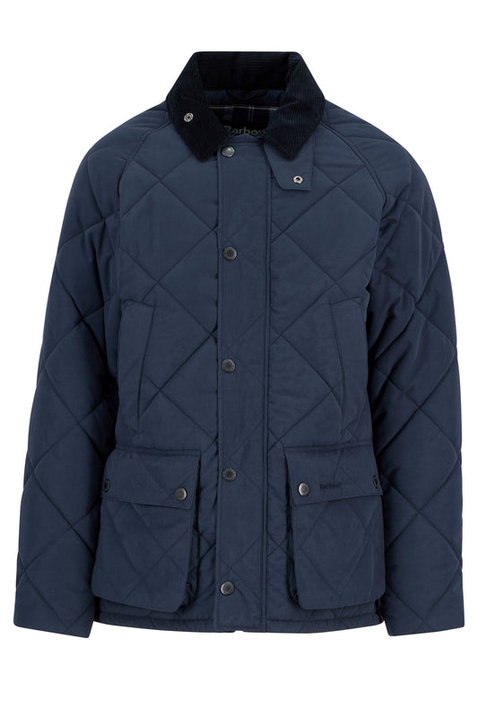 BARBOUR BEDALE QUILTED JACKET NAVY