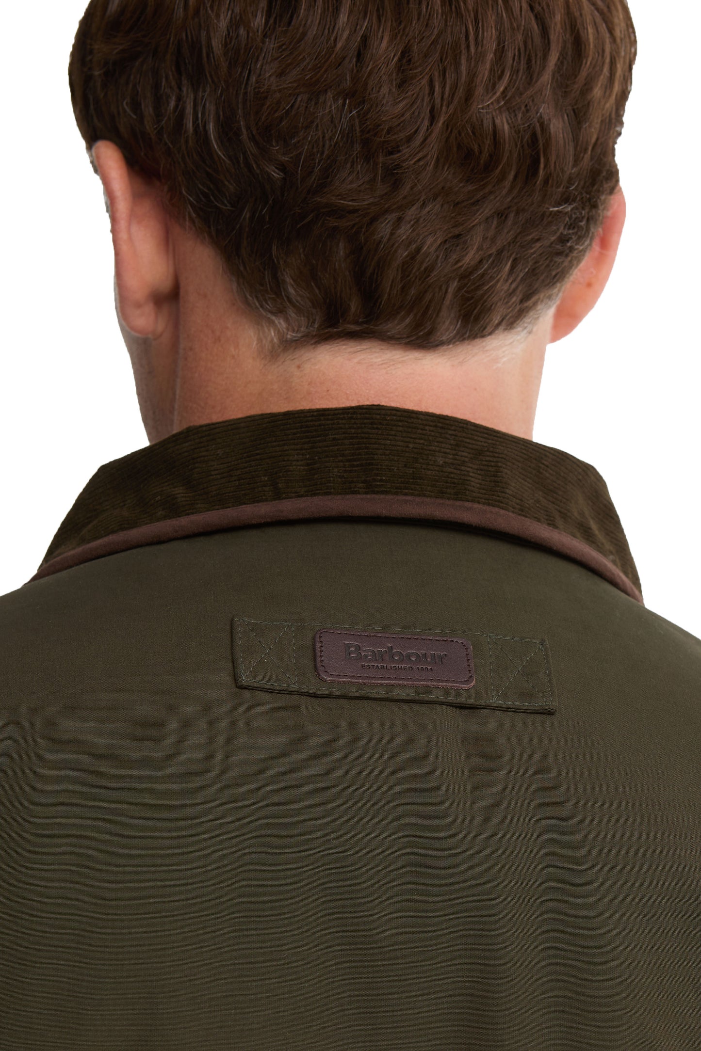 BARBOUR BROMFIELD JACKET DARK OLIVE Barbour Michael Stewart Menswear  Jackets