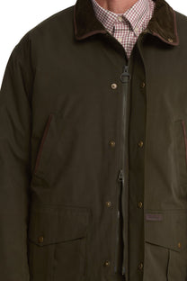 BARBOUR BROMFIELD JACKET DARK OLIVE Barbour Michael Stewart Menswear  Jackets