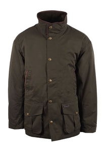 BARBOUR BROMFIELD JACKET DARK OLIVE Barbour Michael Stewart Menswear  Jackets