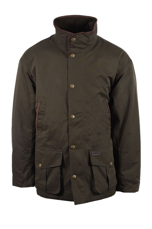 BARBOUR BROMFIELD JACKET DARK OLIVE Barbour Michael Stewart Menswear  Jackets