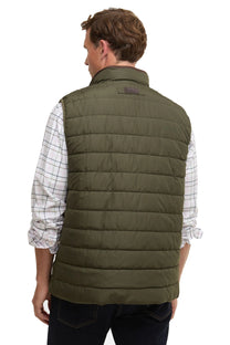 BARBOUR BROUGHTON GILET DEEP OLIVE Barbour