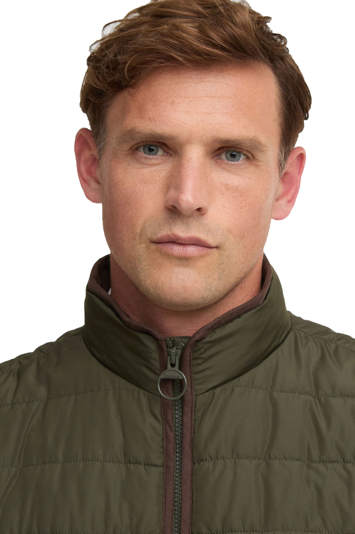 BARBOUR BROUGHTON GILET DEEP OLIVE