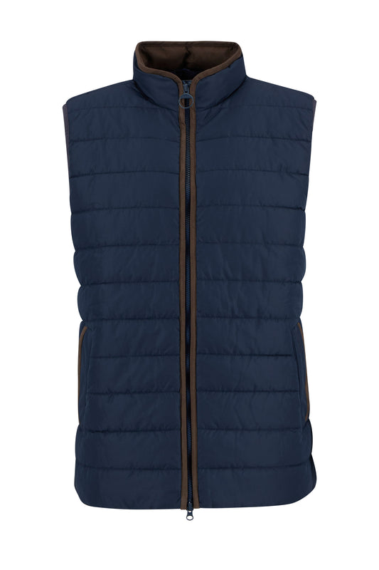 BARBOUR BROUGHTON GILET NAVY