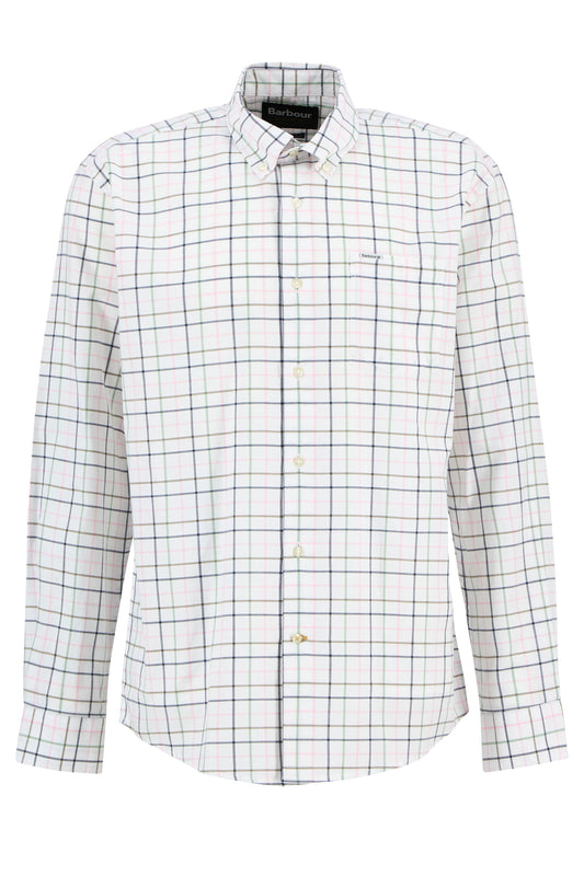 BARBOUR CASWELL TATTERSALL SHIRT PINK