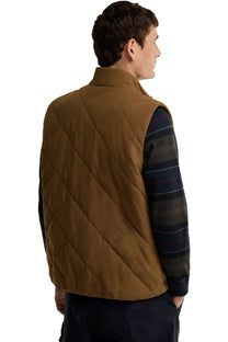 BARBOUR CORDEN GILET | DARK SAND