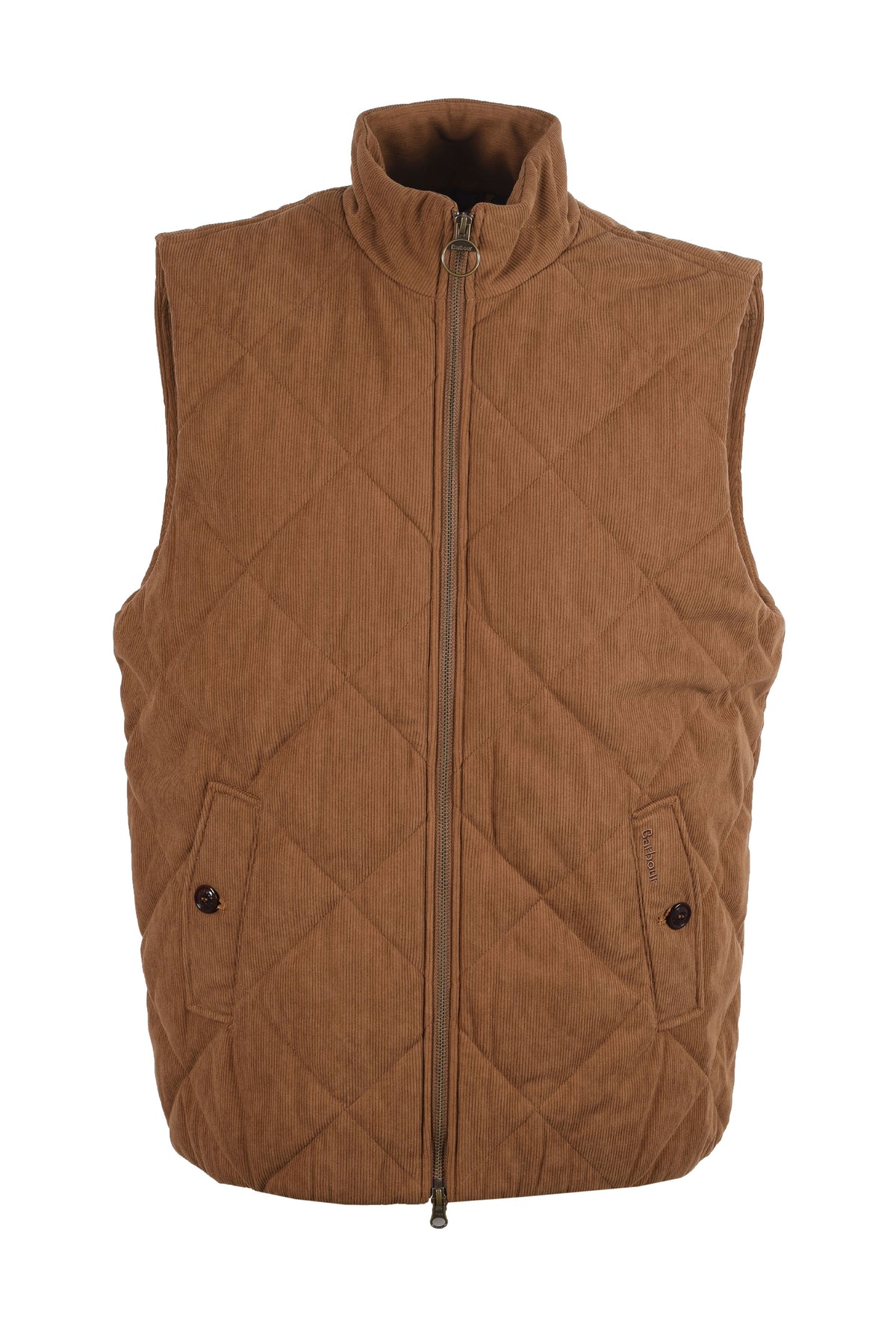BARBOUR CORDEN GILET | DARK SAND