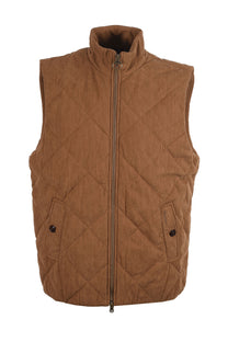 BARBOUR CORDEN GILET | DARK SAND