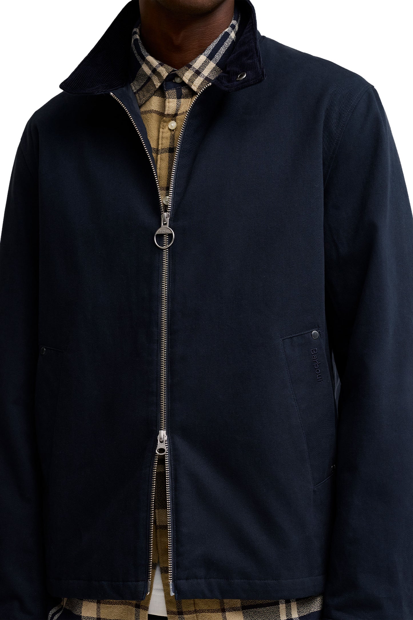 BARBOUR CORDFORD CASUAL JACKET NAVY Barbour Michael Stewart Menswear  Jackets