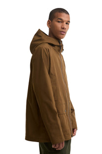 BARBOUR DOMUS WATERPROOF JACKET DARK SAND Barbour Michael Stewart Menswear  Jackets