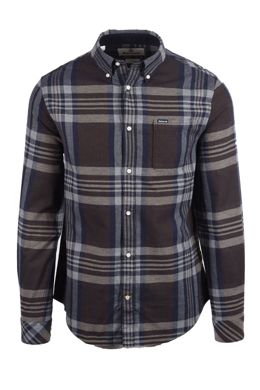 BARBOUR DOVEDALE SHIRT | DARK SAND