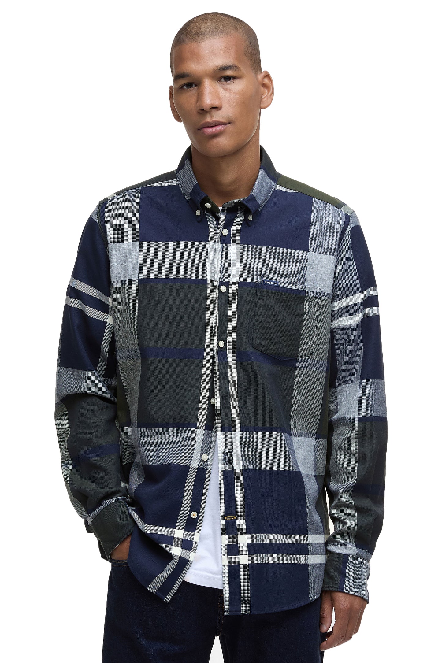 BARBOUR DUNOON SHIRT FERNWOOD TARTAN