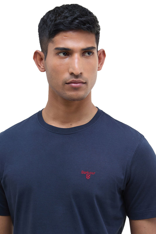 BARBOUR ESSENTIAL SPORTS T-SHIRT NAVY