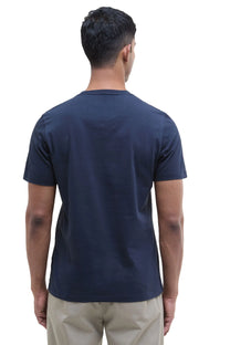 BARBOUR ESSENTIAL SPORTS T-SHIRT NAVY Barbour