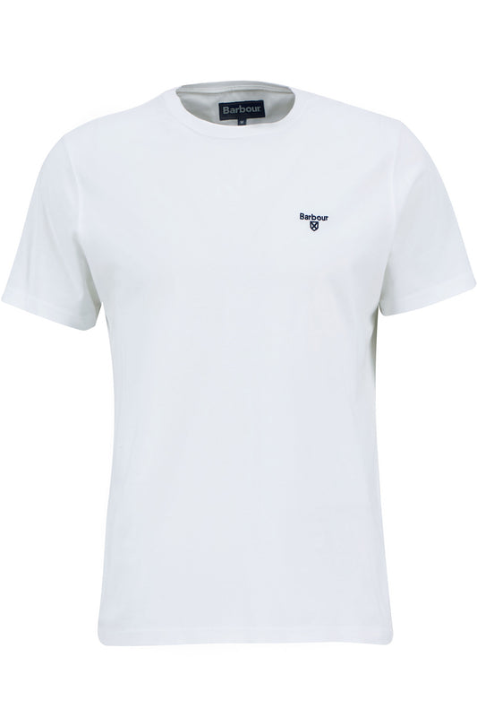 BARBOUR ESSENTIAL SPORTS T-SHIRT WHITE