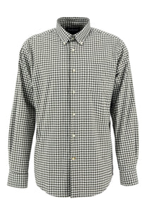 BARBOUR GINGHAM AUKSIDE SHIRT OLIVE Barbour