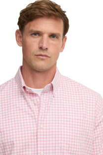 BARBOUR GINGHAM AUKSIDE SHIRT PINK Barbour