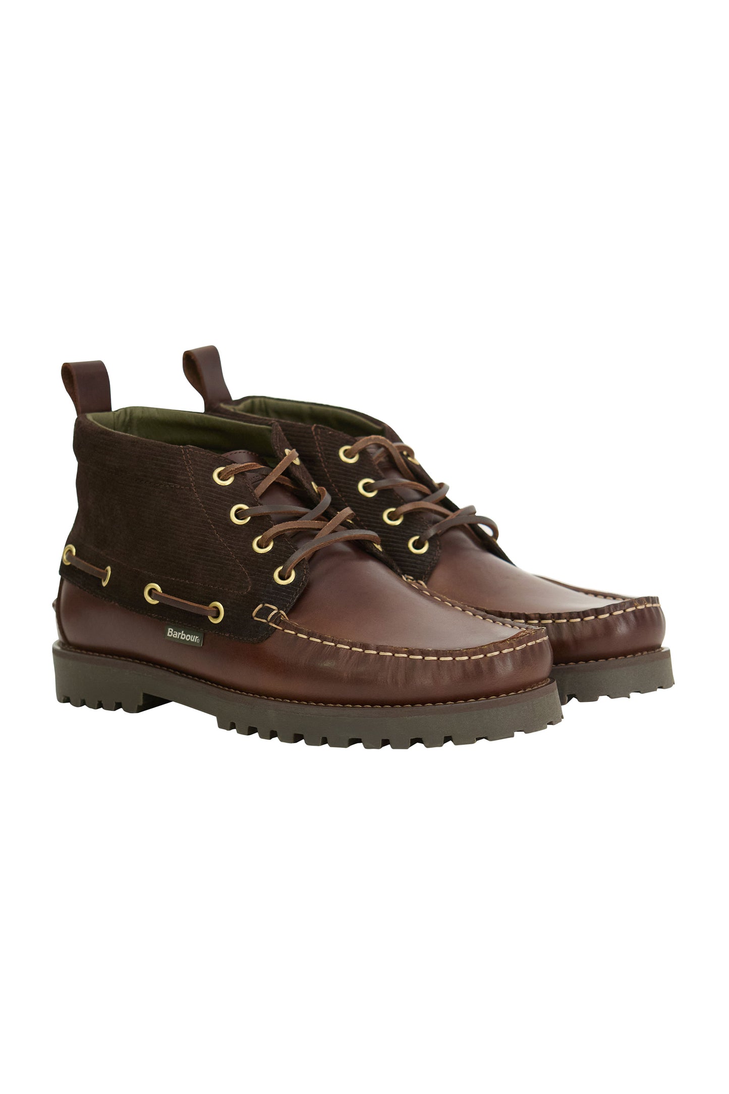 BARBOUR HARLE BOOT DARK BROWN Barbour Michael Stewart Menswear  Boot