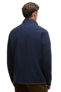 BARBOUR HARWOOD ZIP THROUGH FLEECE NAVY Barbour