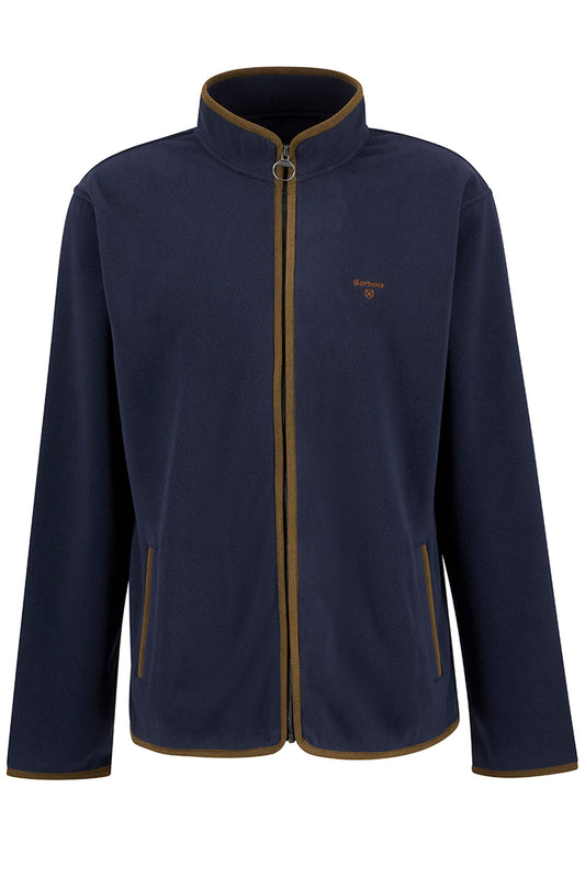 BARBOUR HARWOOD ZIP THROUGH FLEECE NAVY