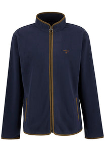 BARBOUR HARWOOD ZIP THROUGH FLEECE NAVY Barbour