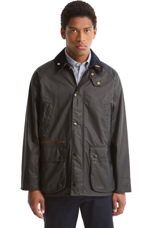 BARBOUR ICONS BEDALE JACKET NAVY Barbour Michael Stewart Menswear  Jackets
