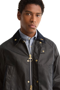 BARBOUR ICONS BEDALE JACKET NAVY Barbour Michael Stewart Menswear  Jackets