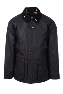 BARBOUR ICONS BEDALE JACKET NAVY Barbour Michael Stewart Menswear  Jackets
