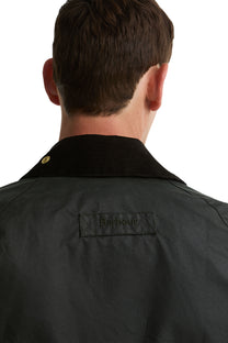 BARBOUR ICONS PATCH BEDALE JACKET SAGE Barbour Michael Stewart Menswear  Jackets