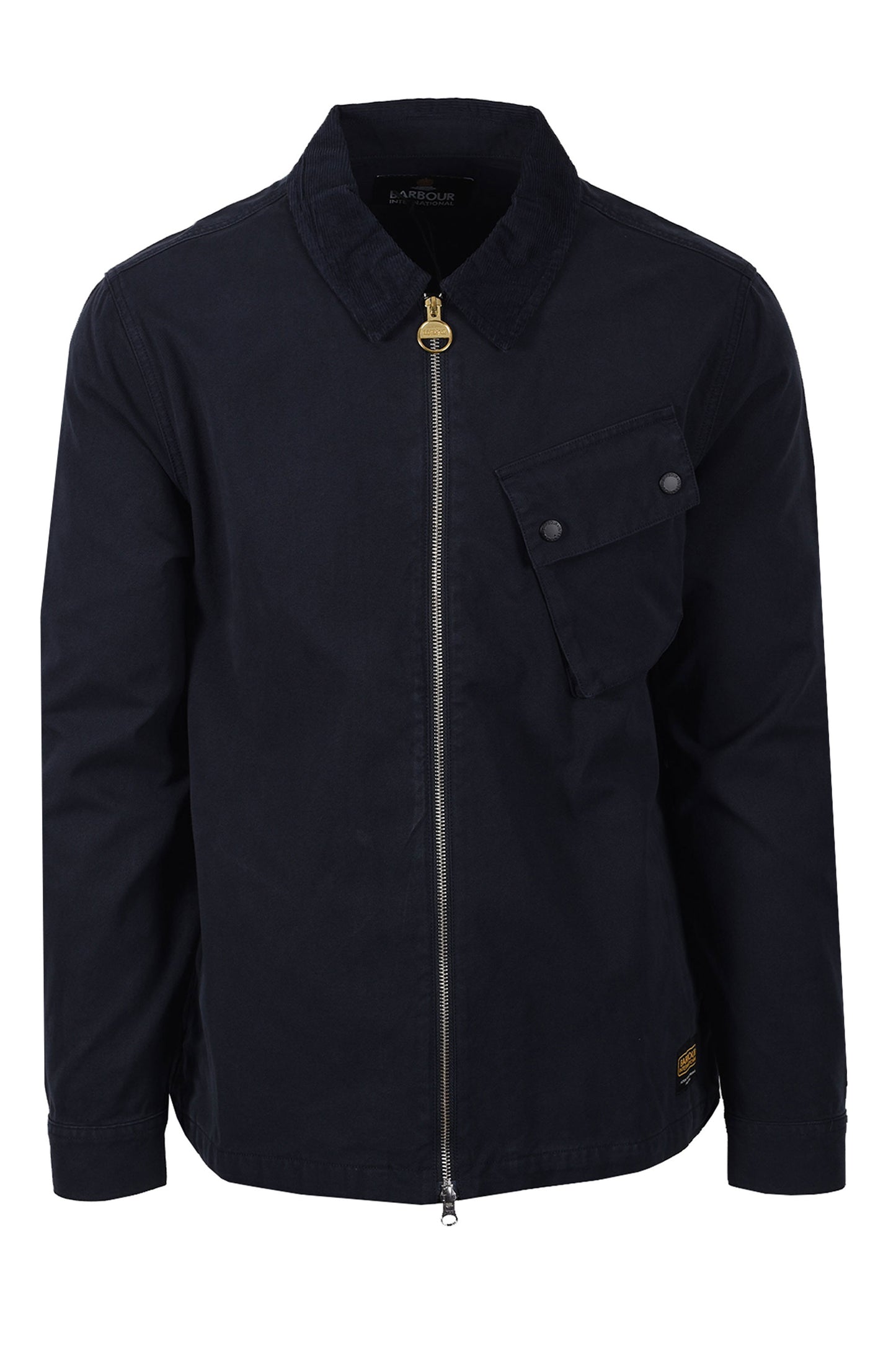 BARBOUR INTERNATIONAL A7 OVERSHIRT NAVY Barbour International Michael Stewart Menswear  Shirts