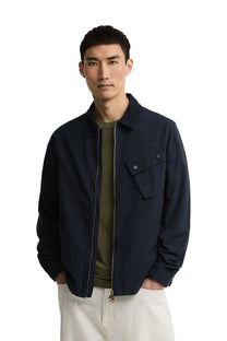 BARBOUR INTERNATIONAL A7 OVERSHIRT NAVY Barbour International Michael Stewart Menswear  Shirts