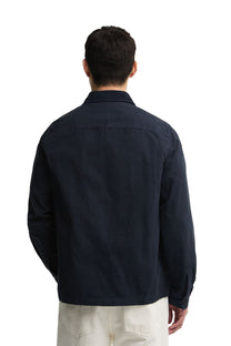 BARBOUR INTERNATIONAL A7 OVERSHIRT NAVY Barbour International Michael Stewart Menswear  Shirts
