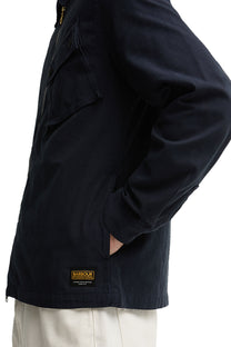 BARBOUR INTERNATIONAL A7 OVERSHIRT NAVY Barbour International Michael Stewart Menswear  Shirts