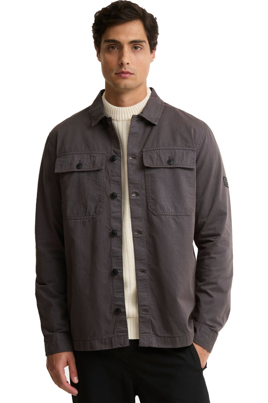 BARBOUR INTERNATIONAL ARLO OVERSHIRT | ASPHALT