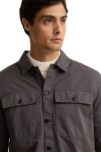 BARBOUR INTERNATIONAL ARLO OVERSHIRT | ASPHALT