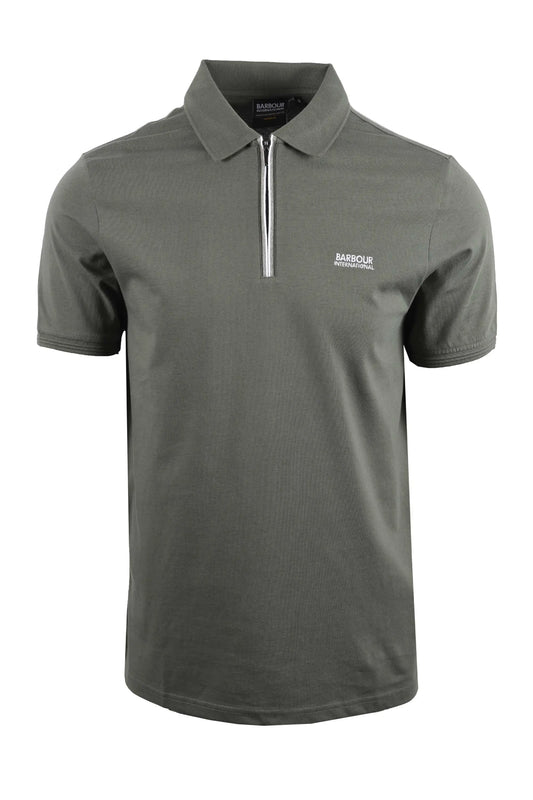 BARBOUR INTERNATIONAL ASHMAN POLO THYME Barbour International Michael Stewart Menswear