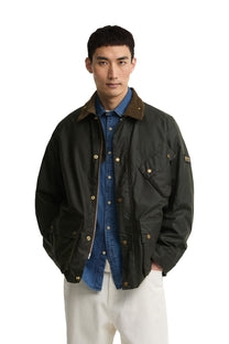 BARBOUR INTERNATIONAL BRAKE LINE WAX JACKET Barbour International Michael Stewart Menswear  Jackets