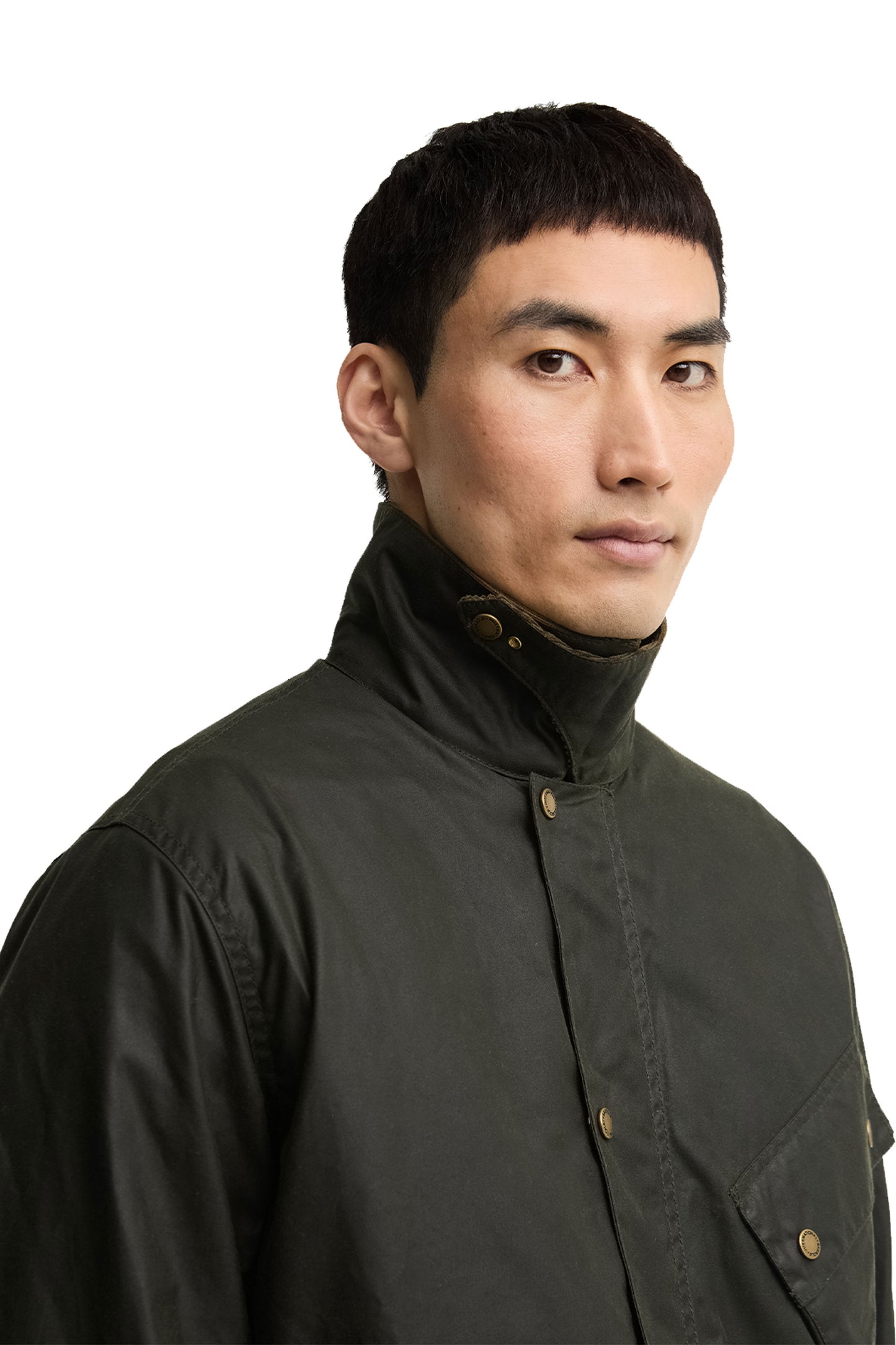 BARBOUR INTERNATIONAL BRAKE LINE WAX JACKET Barbour International Michael Stewart Menswear  Jackets