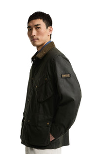 BARBOUR INTERNATIONAL BRAKE LINE WAX JACKET Barbour International Michael Stewart Menswear  Jackets
