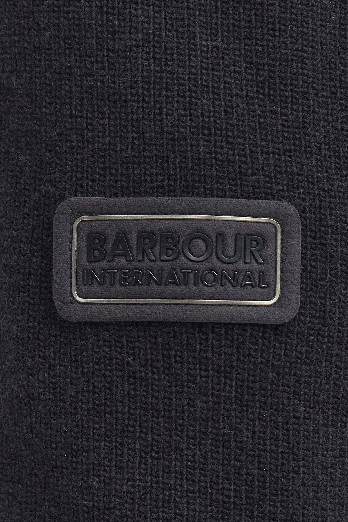 BARBOUR INTERNATIONAL CRAWLEY FUNNEL JUMPER | BLACK