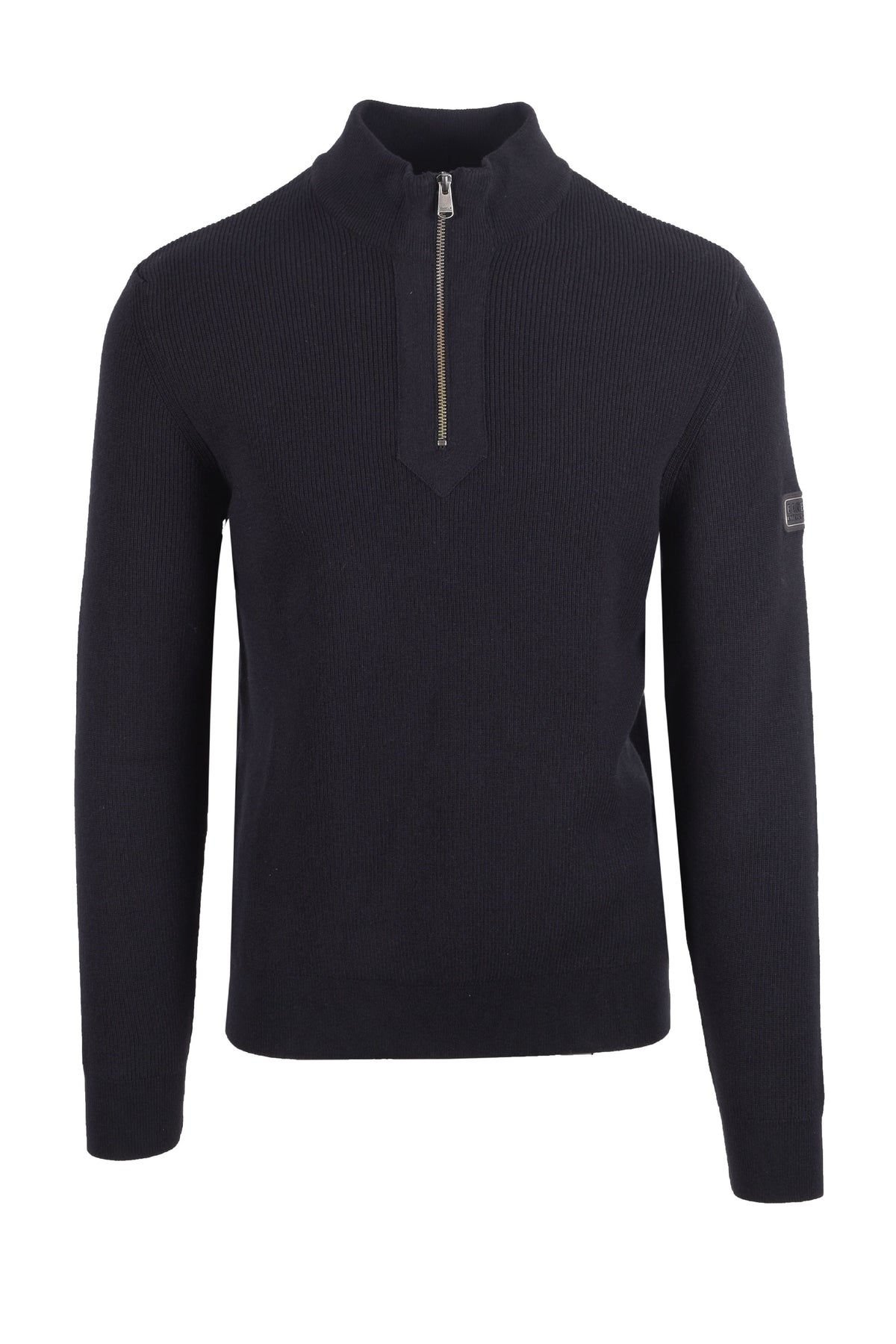 BARBOUR INTERNATIONAL CRAWLEY FUNNEL JUMPER | BLACK