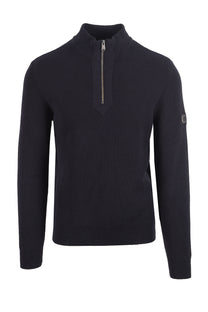 BARBOUR INTERNATIONAL CRAWLEY FUNNEL JUMPER | BLACK